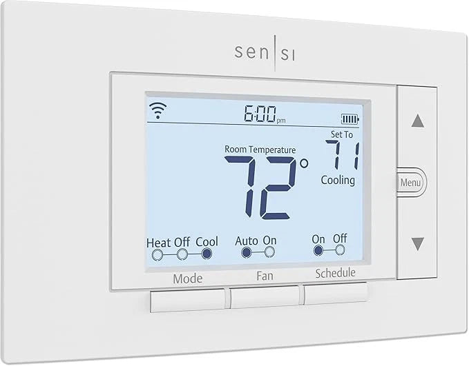 Sensi Smart Thermostat, Wi-Fi, Data Privacy