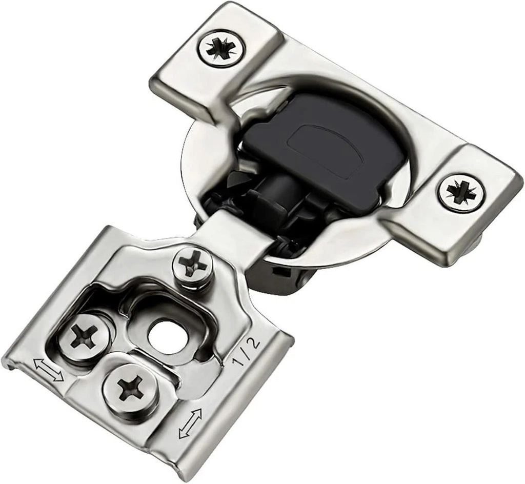 Ravinte 60 Pack 30 Pairs 1/2 Inch Overlay Soft Close Hinges for Kitchen Cabinet