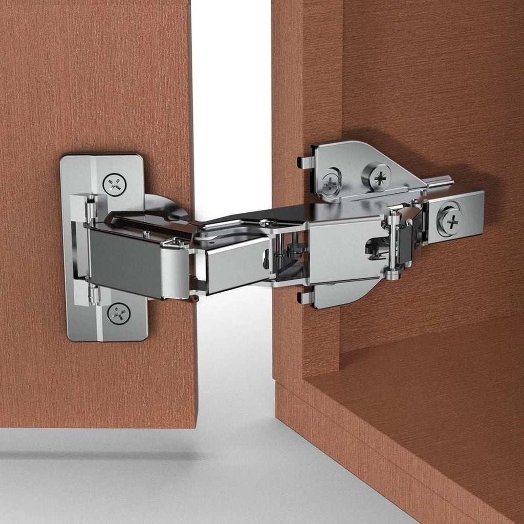 Chibery 2 Pack 165 Degree Lazy Susan Hinge, Face Frame, CLIP on Plate