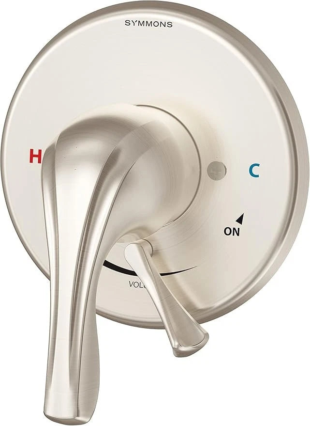 Symmons S-9600-PLR-STN Origins 1-Handle Shower Faucet System, Satin Nickel