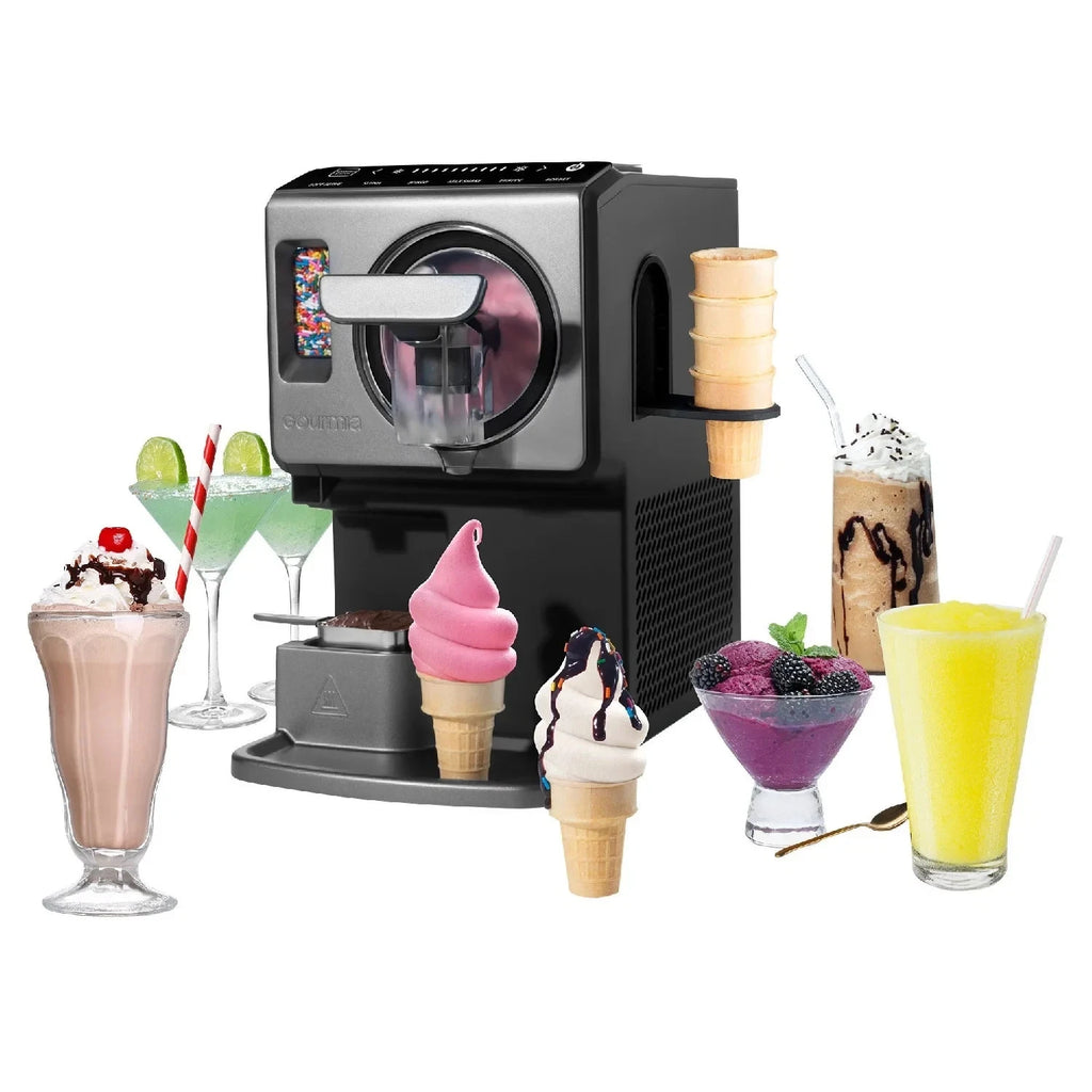 Gourmia Automatic Soft Serve Ice Cream & Frozen Drink Maker, 2 Quart – Open Box