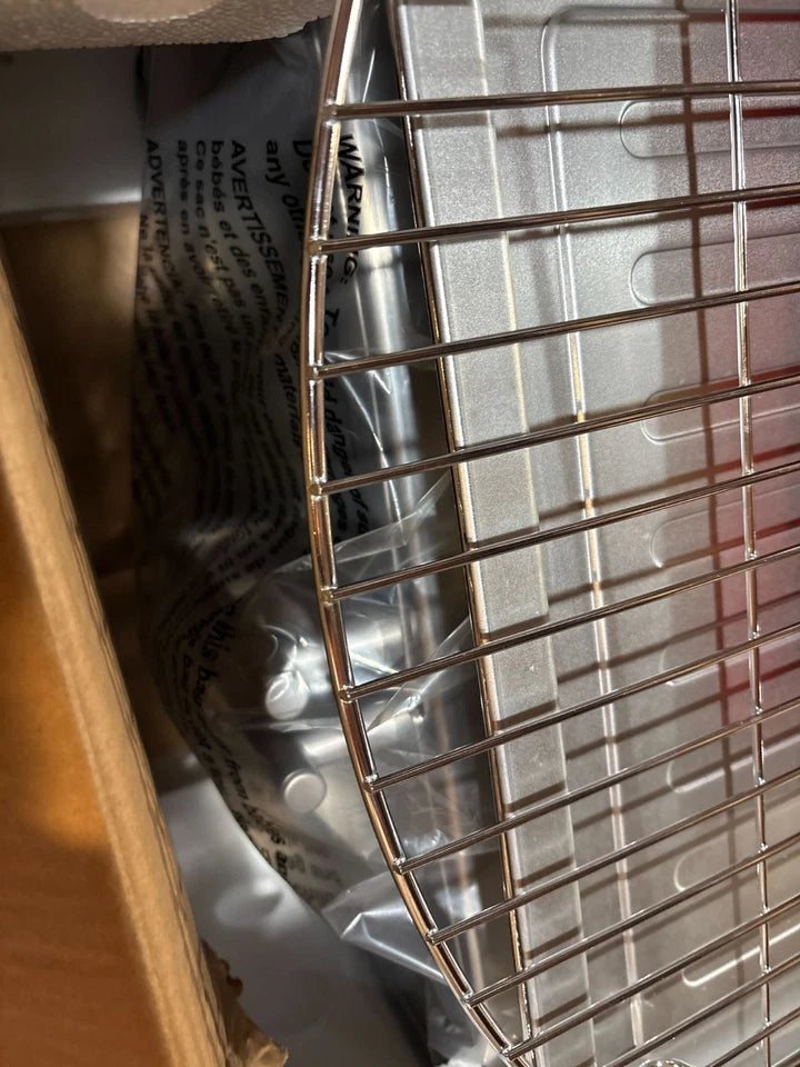 Gourmia XL Digital Countertop Oven with Air Fryer, French Doors, Temp Probe – Open Box