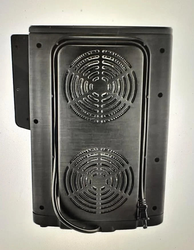 Gourmia Dual Basket Air Fryer, 11-Qt Double Decker Vertical Design – Open Box