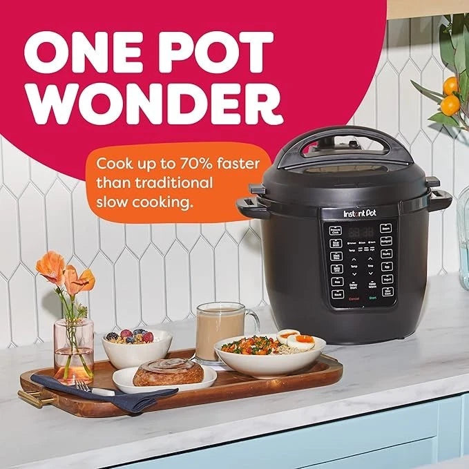 Instant Pot Rio Gourmet Multi-Cooker, 6 Quart – Open Box