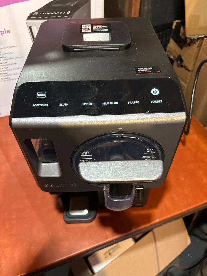 Gourmia Automatic Soft Serve Ice Cream & Frozen Drink Maker, 2 Quart – Open Box