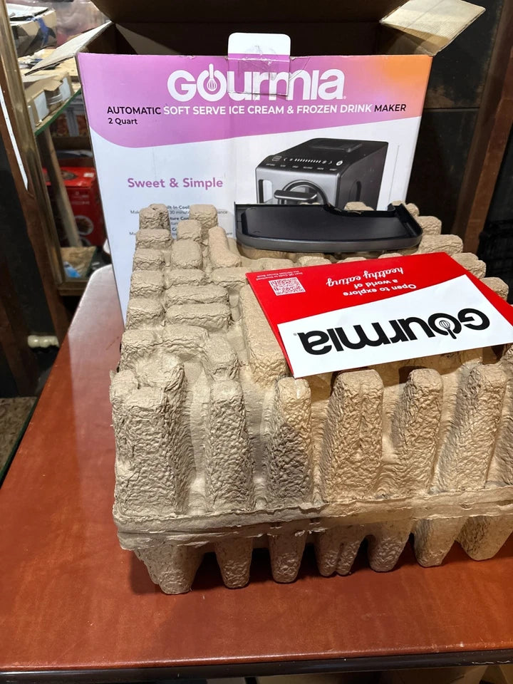 Gourmia Automatic Soft Serve Ice Cream & Frozen Drink Maker, 2 Quart – Open Box