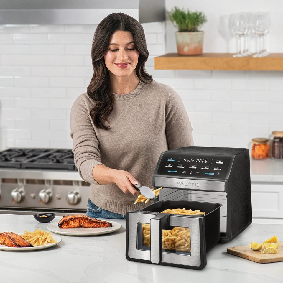 Gourmia 8-Qt / 7.6L Digital Air Fryer, Front-Door Style – Open Box
