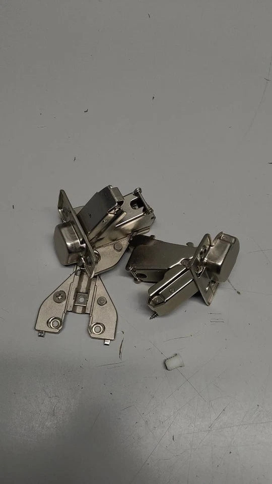 Chibery 2 Pack 165 Degree Lazy Susan Hinge, Face Frame, CLIP on Plate