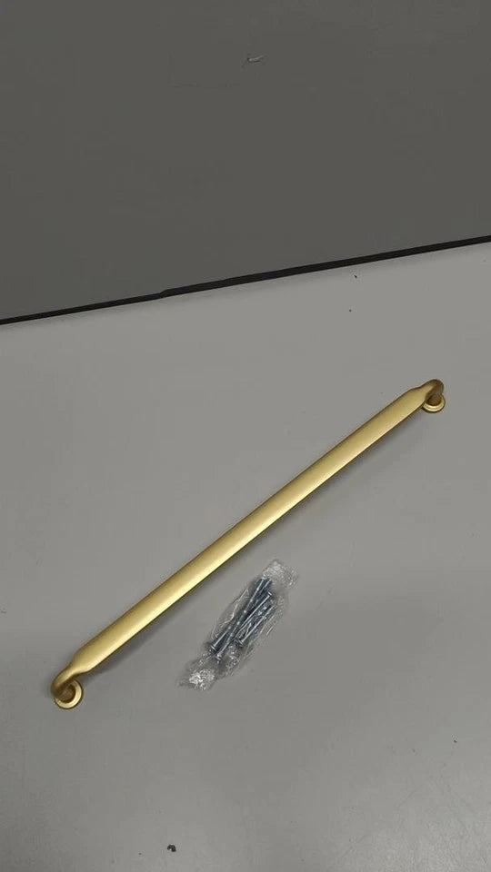 10 Pack 7.5 Inch(192mm) Brushed Gold Cabinet Pulls
