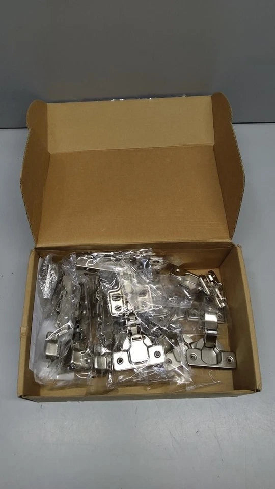 5 Pairs 10 Pack European Full Overlay Soft Close Cabinet Hinges Frameless