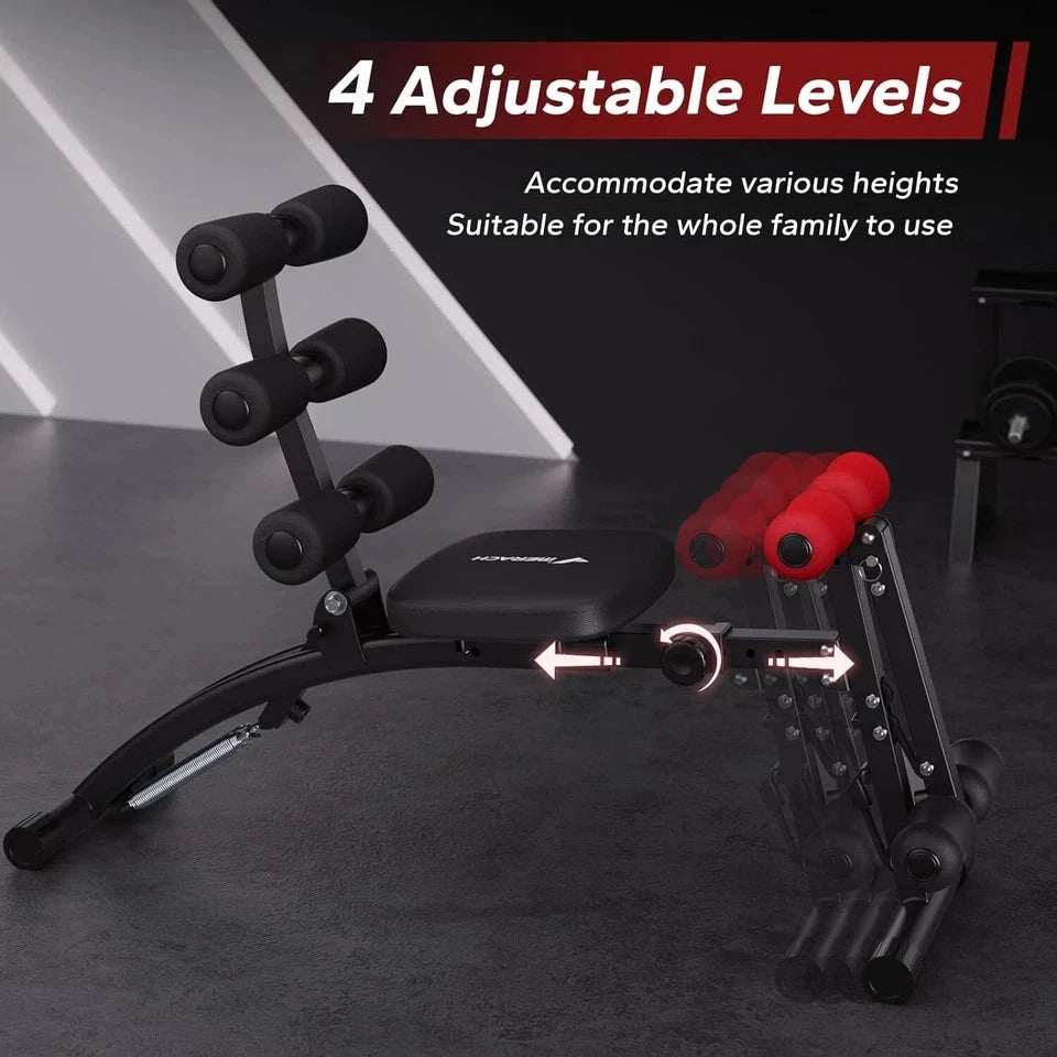 MERACH Multi-Functional Adjustable Ab Trainer Machine Workout Bench for Home Gym